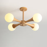 SylvaLume Pendant Lamp Four Lampshade Configuration - OpalDwell