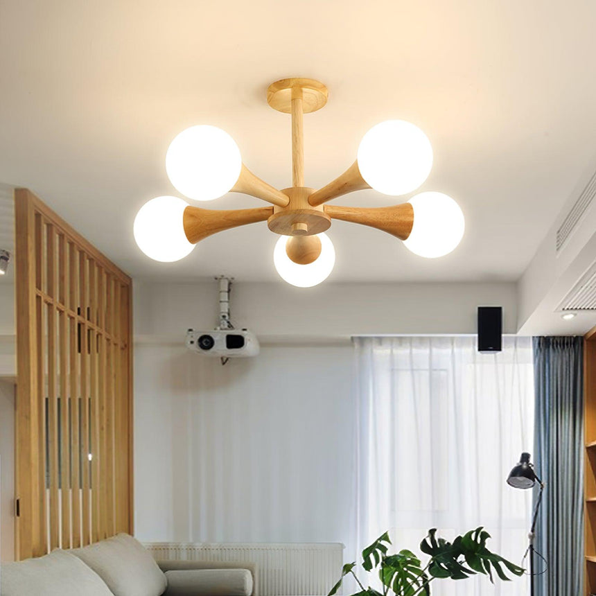 SylvaLume Pendant Lamp Bottom View LED Detail - OpalDwell