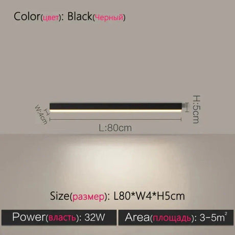 LED Ceiling Light Front Profile View OpalDwell