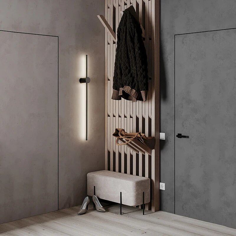 Aluminum LumiNord Wall Lamp for Hallway