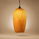 natural material pendant lighting fixture