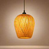 boho pendant lamp with organic silhouette