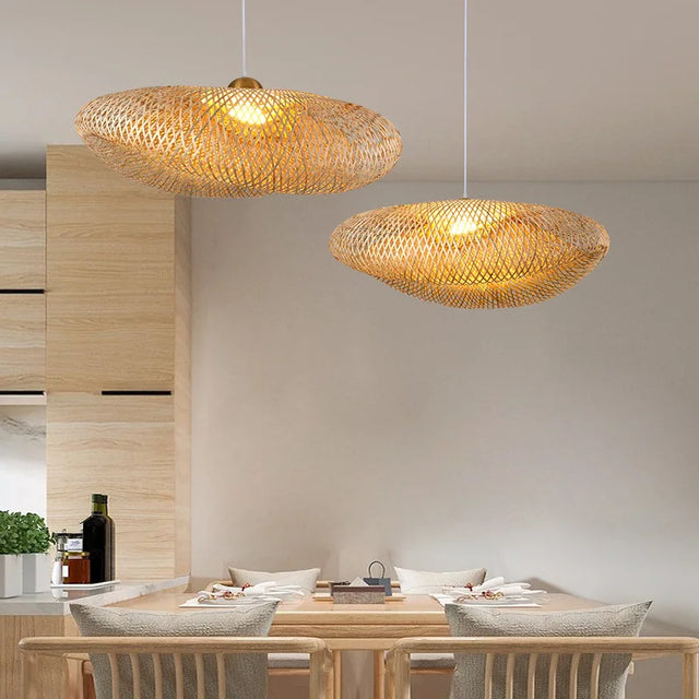 rattan chandelier for bedroom decor