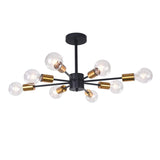 flush mount chandelier for hallways and bedrooms