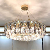 Crystal Chandelier Cord Pendant Installation