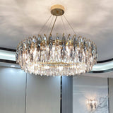 Intricate Crystal Chandelier Statement Piece