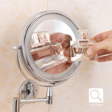 Led wall mount makeup mirror - dimmable LED lighting