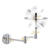 modern LED makeup mirror with dual functionality