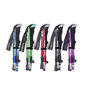 PeakGlide Trekking Poles Compact Foldable Design