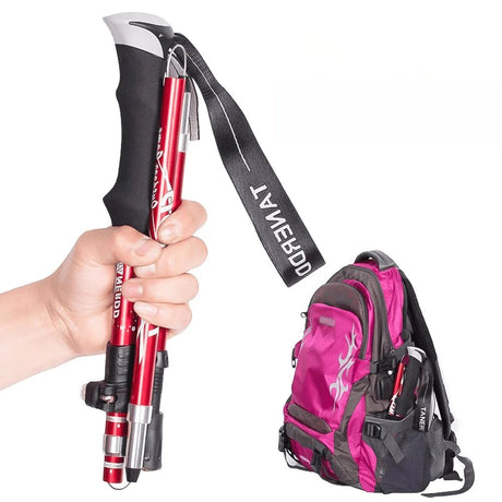 Trekking Poles Foldable Aluminum Design