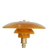 Asterin Art Deco Desk Lamp with Geometric Pattern