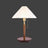 CedarGlow Wood Table Lamp for Bedroom and Office