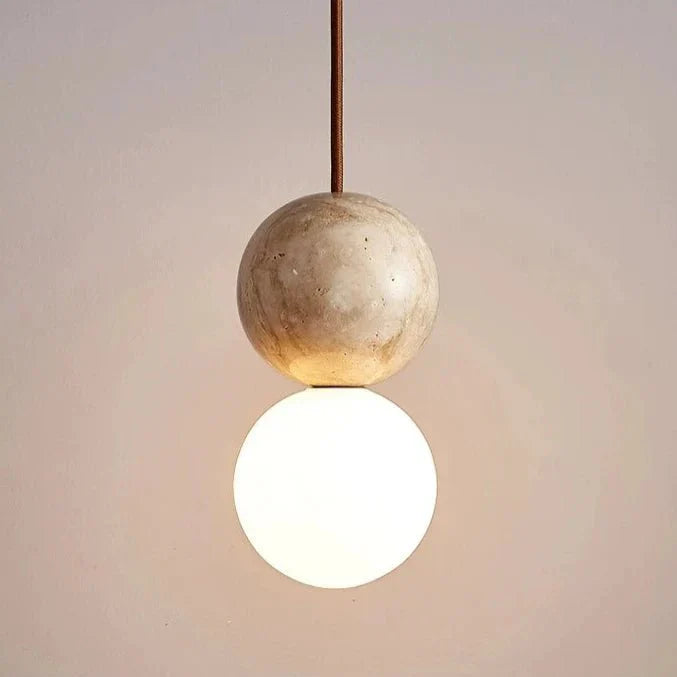 Stone Pendant Lamp for Contemporary Home Decor