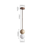 LED Stone Pendant Lamp for Kitchen Island