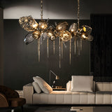 Vintage chandelier in iron
