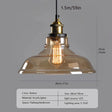 Retro Glass Pendant Light for Dining Room