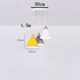 Brinley Metal Pendant Light – square painted design for living room and dining room | OroDwell