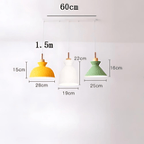 Metal Pendant Light with warm glow lighting – view 24 | OroDwell