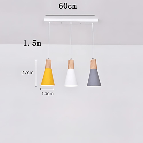 Brinley Metal Pendant Light lifestyle scene – entryway | OroDwell