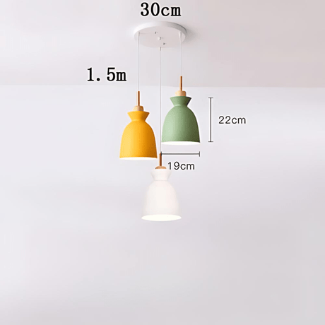 Brinley Metal Pendant Light in a dining room setting | OroDwell