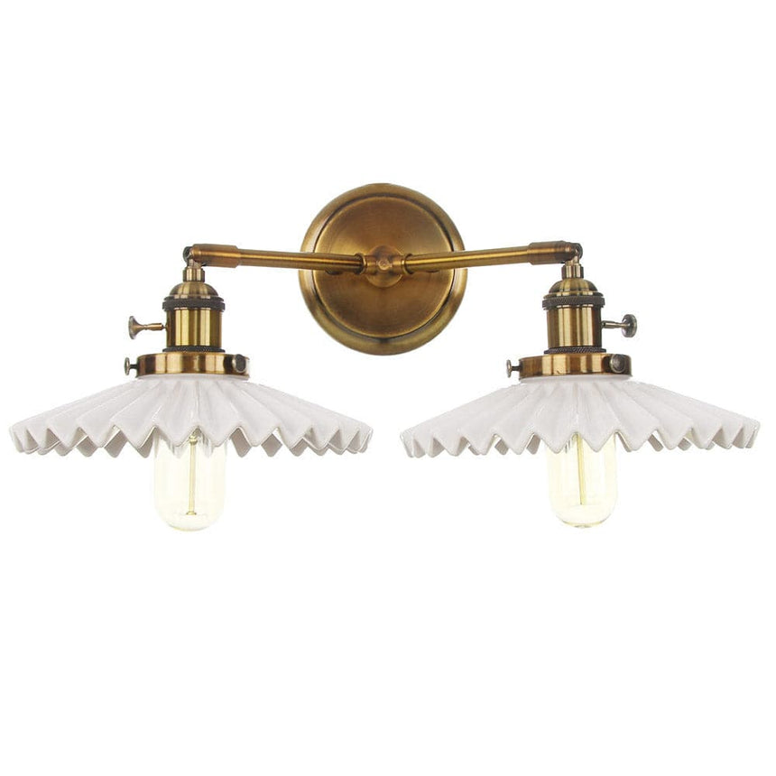 Wall Lamp Diffusing Warm Dual-Shade Glow for Cozy Ambiance | OroDwell