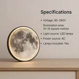 NovaLume Moon Lamp Remote Control Included