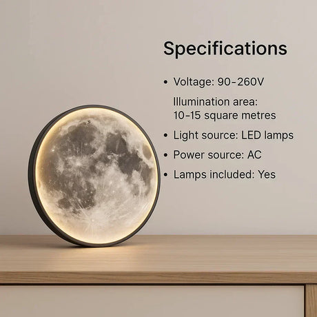 NovaLume Moon Lamp Remote Control Included