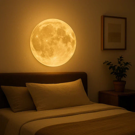 NovaLume Moon Glow LED Lamp for Bedroom
