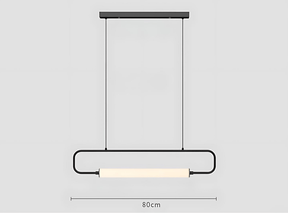 Lunara Pendant Lamp Cord Installation for Living Room