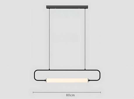 Lunara Pendant Lamp Cord Installation for Living Room