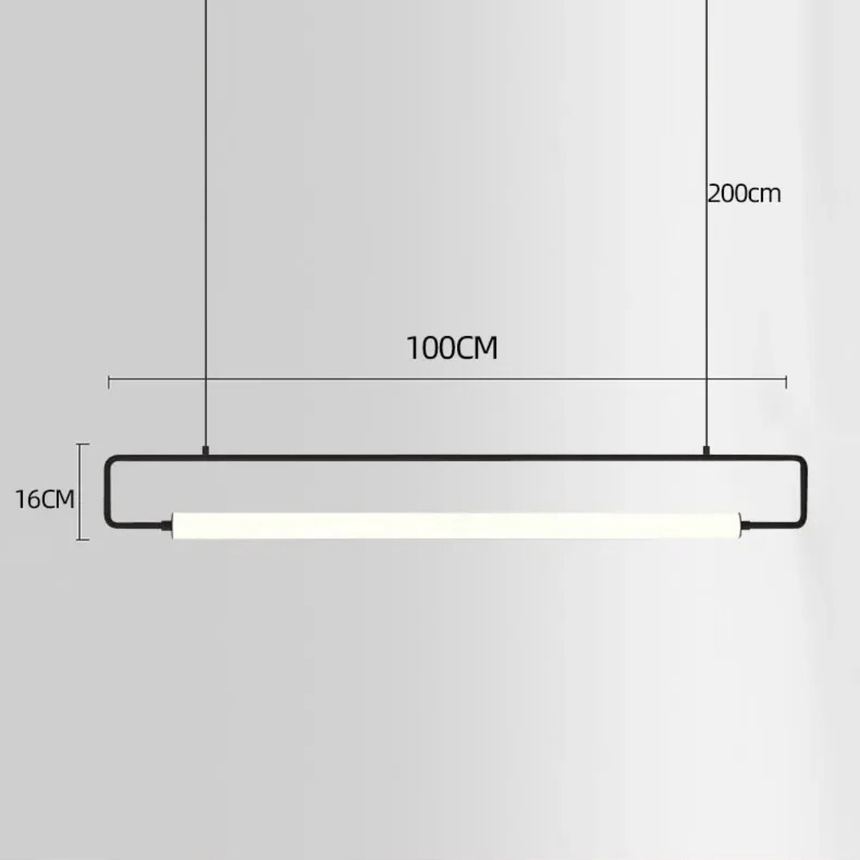 Minimalist Metal Pendant Lamp for Kitchen