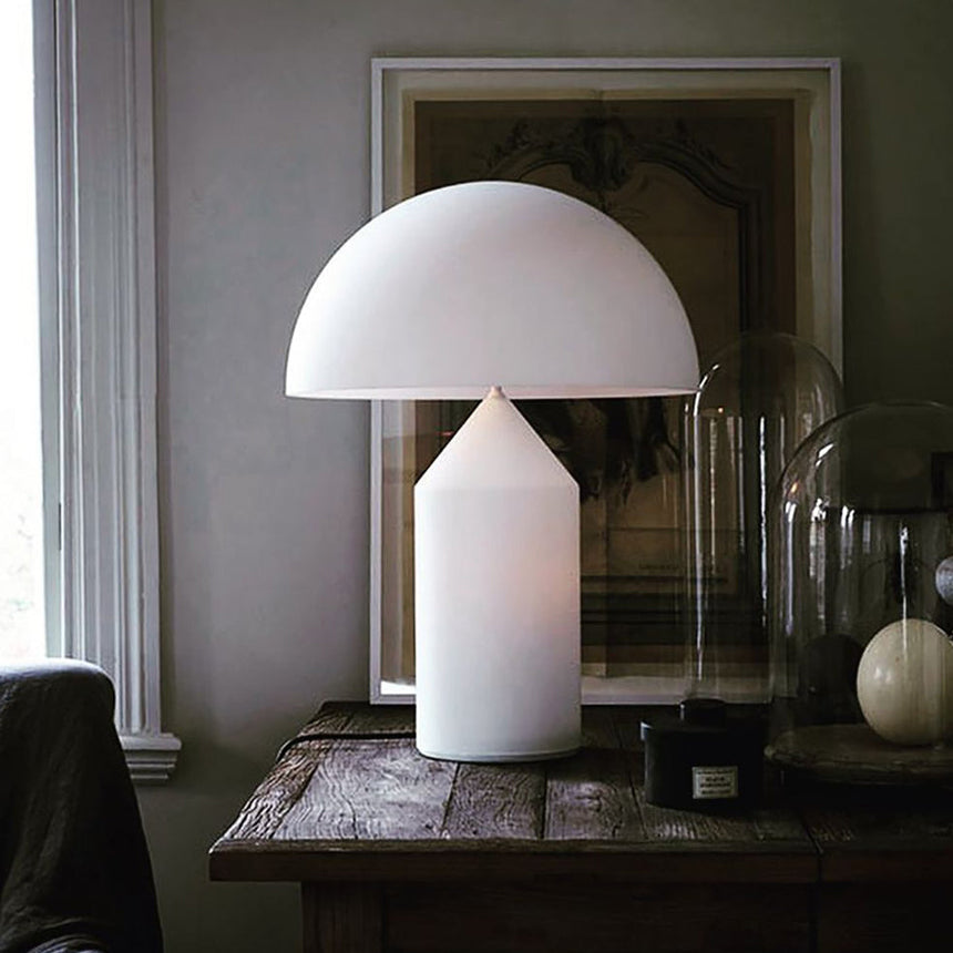 Table lamp copper finish variant close-up