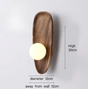 Bedroom wall lamp