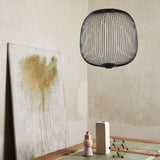 Iron Spoke Pendant Light Standard Size