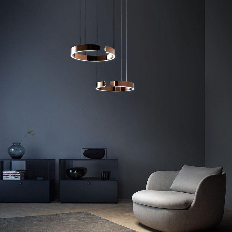 Round Pendant Light Close Detail