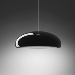 Metal Pendant Light Circular Ring Silhouette for Living Room