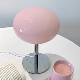 Glass Table Lamp for Bedside Decor