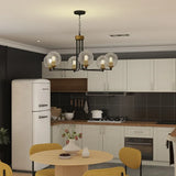 Chandelier Adjustable Height Design for Bedroom