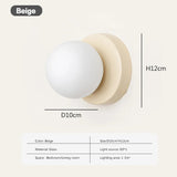 Glass Wall Sconce for hallway
