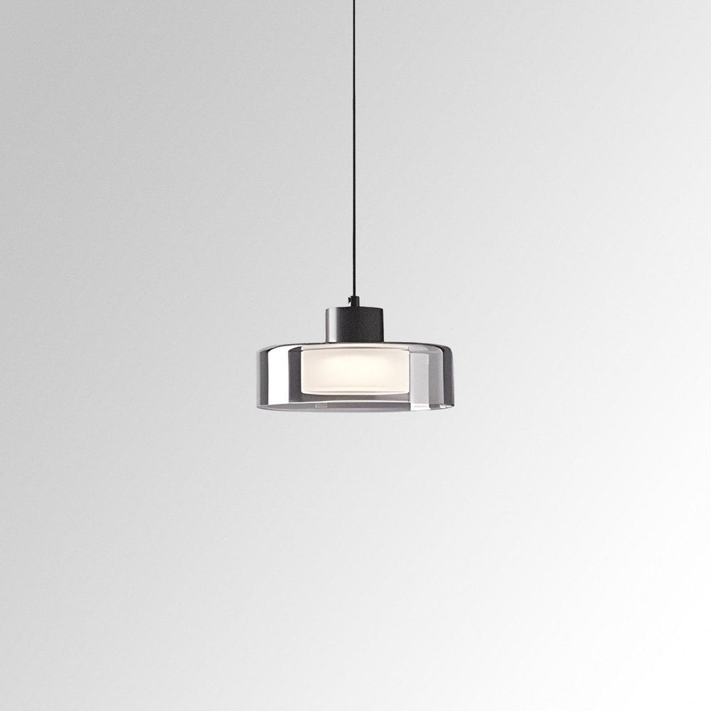 Pendant Light - Toned Glass Modern Minimalist Sculptural Design | OroDwell