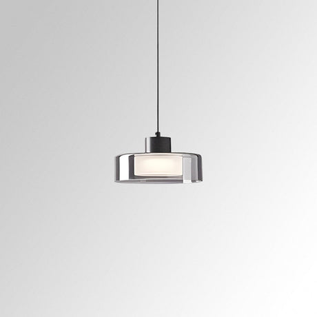Lirene Pendant Light - Toned Glass Modern Minimalist Sculptural Design | OroDwell