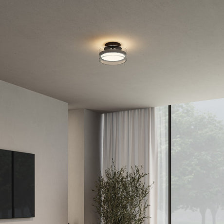 Metal ceiling light with dimmable LED design