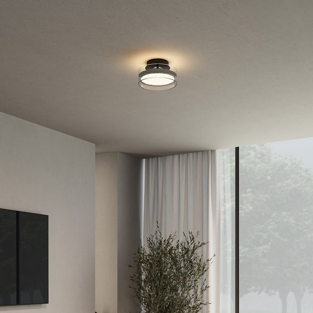 Metal ceiling light with dimmable LED design