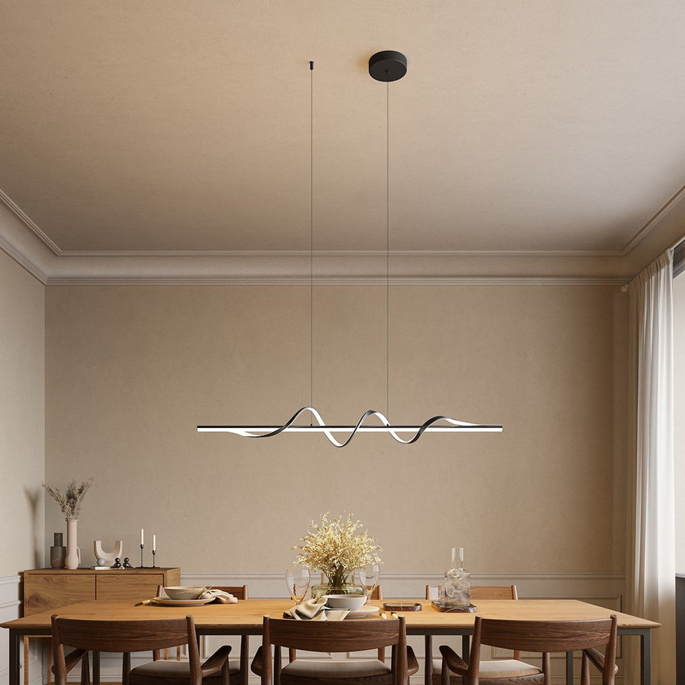 Glass wall lamp with sleek modern silhouette design