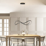 Matte black pendant light for modern interiors