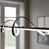 Modern LED glass wall lamp for accent lighting