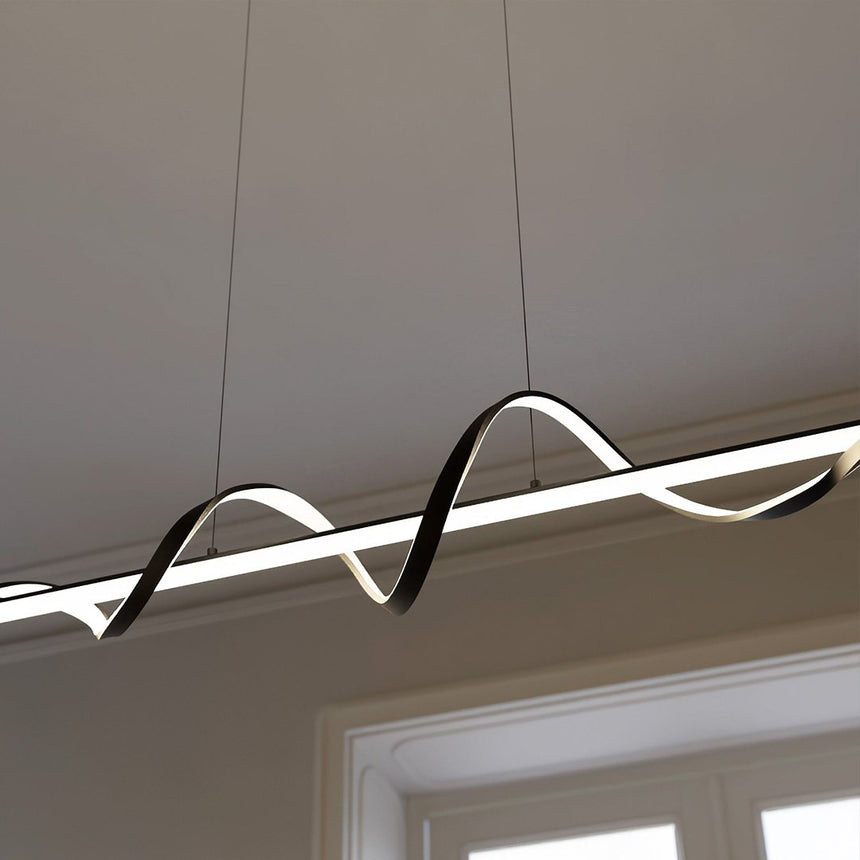 Wall lamp with minimalist glass design