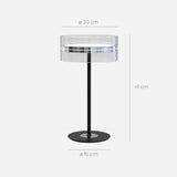 Lumenra Glass Wall Lamp in a bedroom setting | OroDwell