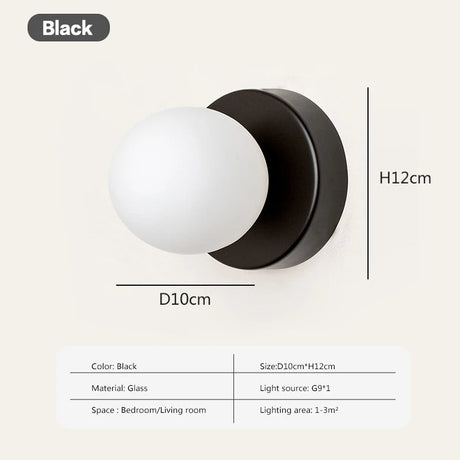 Warm glow wall sconce for hallway