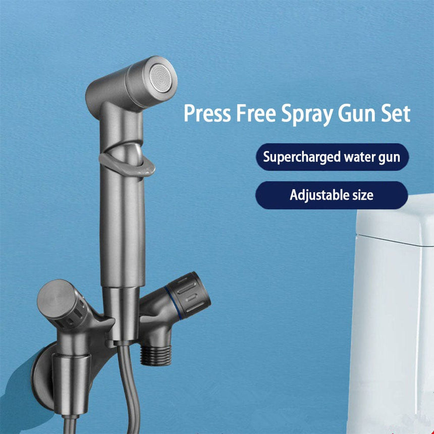 Handheld bidet spray faucet - soft-touch ABS body